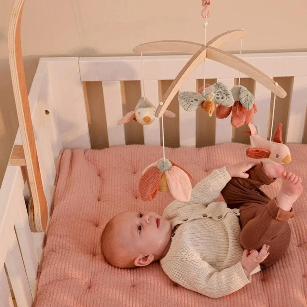 Little Dutch Wooden Music Mobile Flowers & Butterflies 7 Little Dutch Wooden Music Mobile Flowers & Butterflies - Image 5