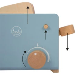 Toaster Set - Tasty -Baby Products Store 12246 legler small foot Toaster set Tasty e 20211011