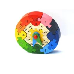Best Years Wooden Clock With Hours And Seconds