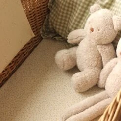 Cotbed Fitted Sheet - Daisy Meadow -Baby Products Store CBSDME 03