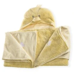 Little Duck Hooded Blanket 18 Little Duck Hooded Blanket -Baby Products Store Clair de Lune Little Duck Hooded Blanket Blankets 8