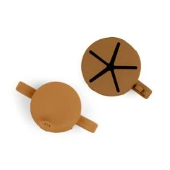 Done By Deer Peekaboo Spout-Snack Cup Set - Deer Friends - Mustard -Baby Products Store Done by Deer Done by Deer Peekaboo Spout Snack Cup Set Deer Friends Mustard 3