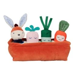 Vegetable Garden Of Gabin Rabbit - Baby Activity Toy