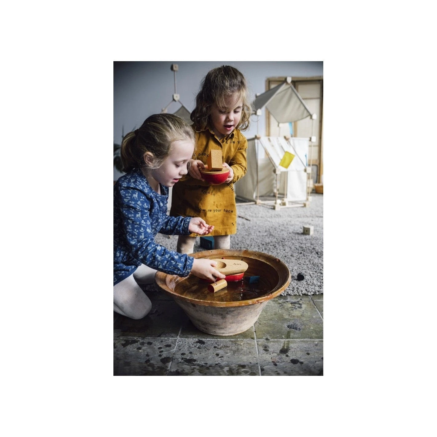 Elou Yacht Bath & Water Toy - Cork Toys Made In Portugal 4 Elou Yacht Bath & Water Toy - Cork Toys Made In Portugal - Image 2