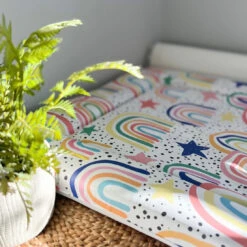 Dotty Rainbow Print Changing Mat (All Sizes) -Baby Products Store Fred Noah Dotty Rainbow Print Changing Mat All Sizes 6