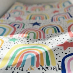 Dotty Rainbow Print Changing Mat (All Sizes) -Baby Products Store Fred Noah Dotty Rainbow Print Changing Mat All Sizes 9