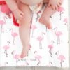 Flamingo Print Changing Mat (All Sizes) -Baby Products Store Fred Noah Flamingo Print Changing Mat All Sizes
