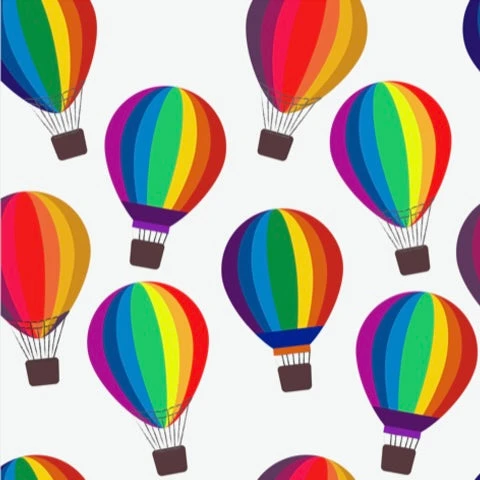 Hot Air Balloon Print Changing Mat ( All Sizes) 4 Hot Air Balloon Print Changing Mat ( All Sizes) - Image 2