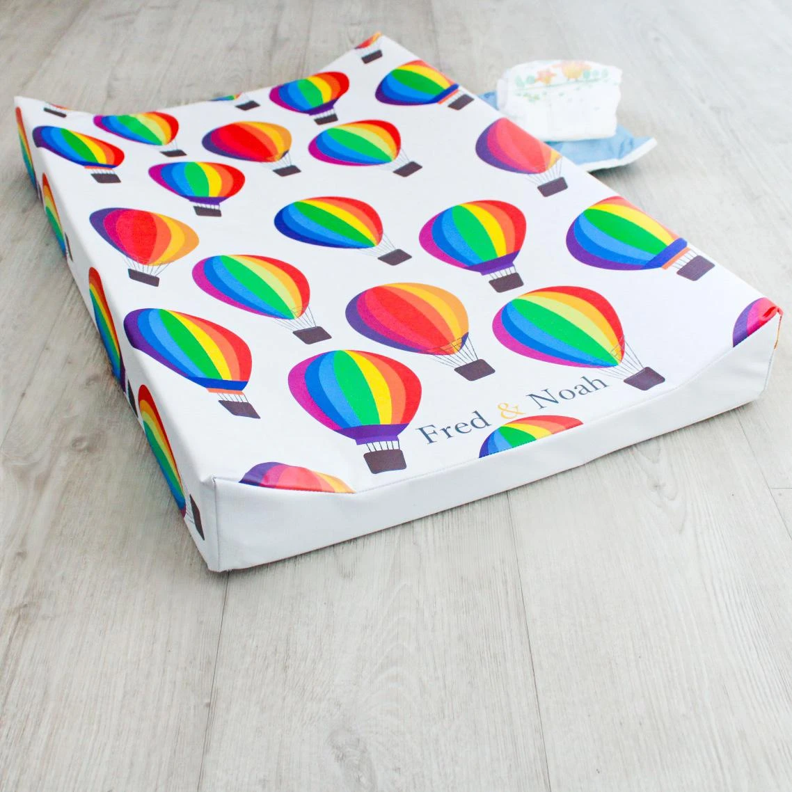 Hot Air Balloon Print Changing Mat ( All Sizes) 3 Hot Air Balloon Print Changing Mat ( All Sizes)