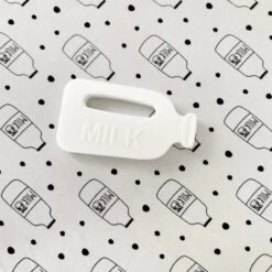 Milk Bottle Fitted Cot Sheet -Baby Products Store Fred Noah Milk Bottle Fitted Cot Sheet 5