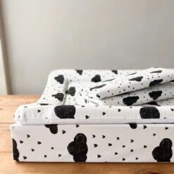 Monchrome Raindrops Changing Mat (All Sizes) -Baby Products Store Fred Noah Monchrome Raindrops Changing Mat All Sizes 11