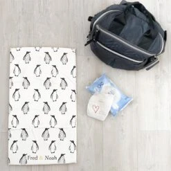 Penguin Changing Mat (All Sizes) -Baby Products Store Fred Noah Penguin Changing Mat All Sizes 9