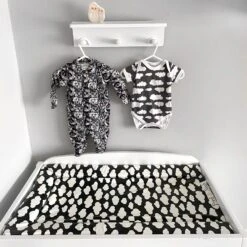 Black Cloud Changing Mat (All Sizes) -Baby Products Store Fred Noah SALE Black Cloud Changing Mat All Sizes 6