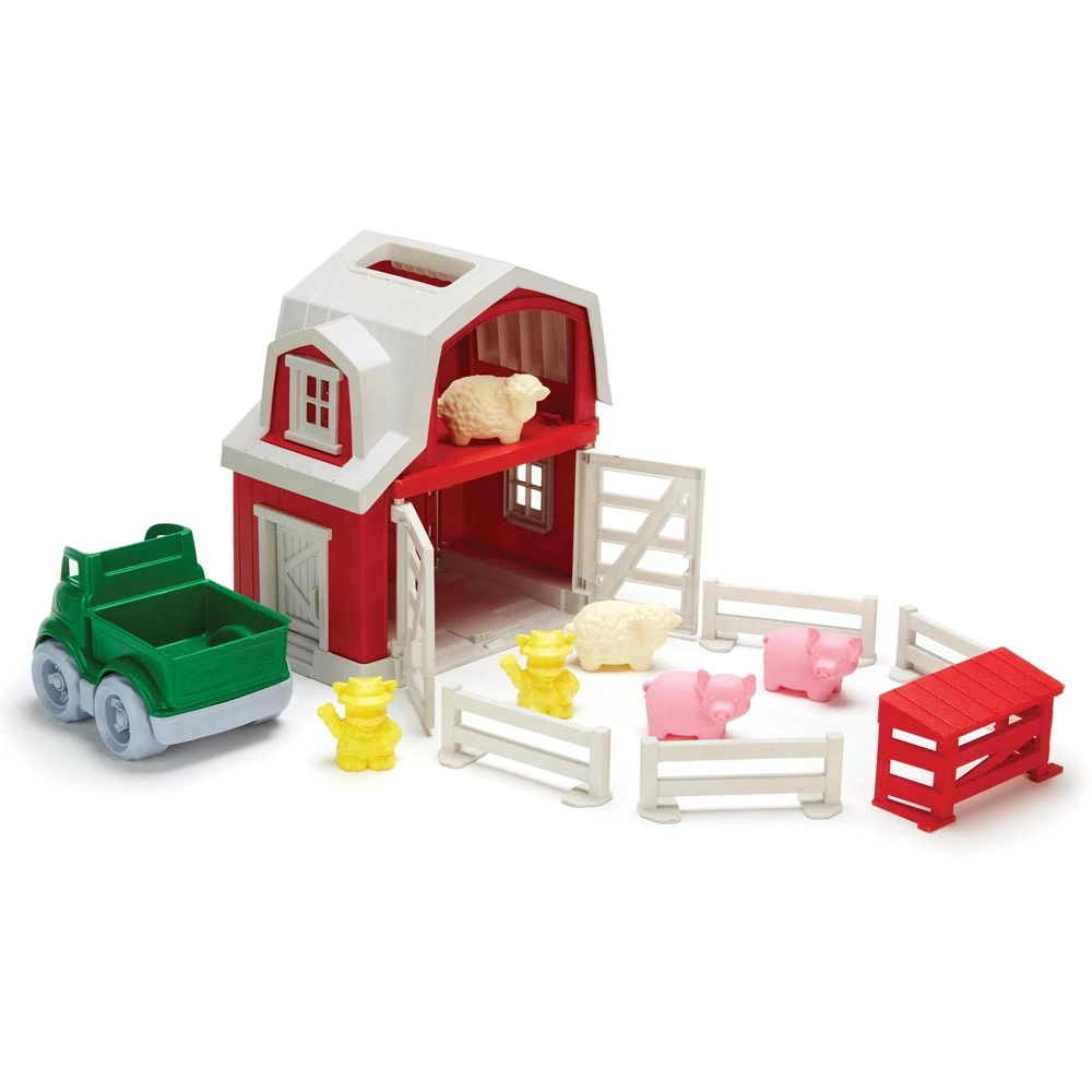 Green Toys Farm Playset 4 Green Toys Farm Playset - Image 2