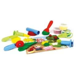 Green Toys Recycled Plastic Play Mats And Tools Dough Set