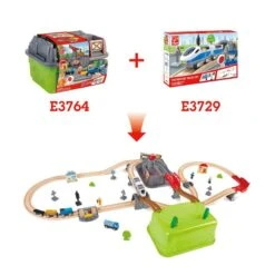 Hape Railway - Bucket Builder Set -Baby Products Store Hape Railway Bucket Builder Set Toy Train Sets 5
