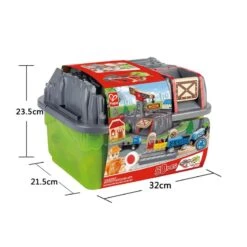 Hape Railway - Bucket Builder Set -Baby Products Store Hape Railway Bucket Builder Set Toy Train Sets 6