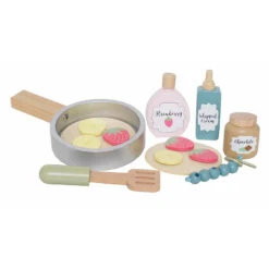 Jabadabado Pancakes Set - Wooden Play Food