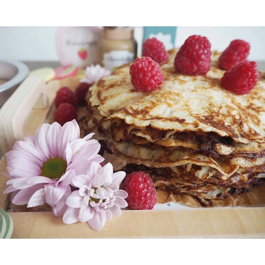 Jabadabado Pancakes Set - Wooden Play Food 6 Jabadabado Pancakes Set - Wooden Play Food - Image 4