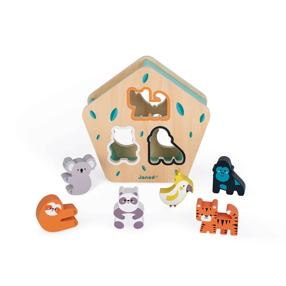 Janod Animal Shape Sorter - In Partnership With WWF® 4 Janod Animal Shape Sorter - In Partnership With WWF® - Image 2