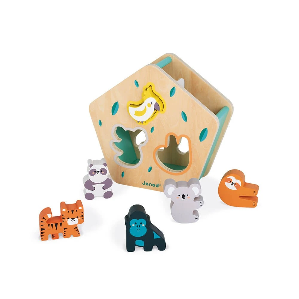 Janod Animal Shape Sorter - In Partnership With WWF® 5 Janod Animal Shape Sorter - In Partnership With WWF® - Image 3