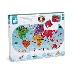 Janod Bath Explorers Map Puzzle -Baby Products Store Janod Bath Explorers Map Puzzle 10