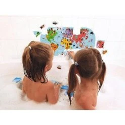 Janod Bath Explorers Map Puzzle -Baby Products Store Janod Bath Explorers Map Puzzle 8