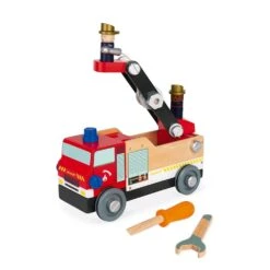 Janod Brico'Kids DIY Fire Truck -Baby Products Store Janod BricoKids DIY Fire Truck 3