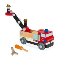 Janod Brico'Kids DIY Fire Truck -Baby Products Store Janod BricoKids DIY Fire Truck 4