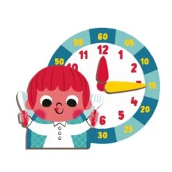 Janod Learn To Tell The Time Magneti'Book -Baby Products Store Janod Learn To Tell The Time MagnetiBook Magnetic Books 3