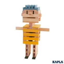 Kapla 120 Wooden Construction Blocks In Storage Box - Light Blue, Yellow, Green -Baby Products Store Kapla 120 Wooden Construction Blocks in Storage Box Light Blue Yellow Green Construction Set Toys 4