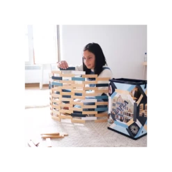 Kapla 200 Winter Wooden Construction Blocks In Storage Box -Baby Products Store Kapla 200 Winter Wooden Construction Blocks in Storage Box Construction Set Toys 7