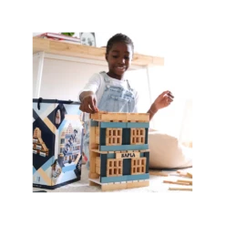 Kapla 200 Winter Wooden Construction Blocks In Storage Box -Baby Products Store Kapla 200 Winter Wooden Construction Blocks in Storage Box Construction Set Toys 8