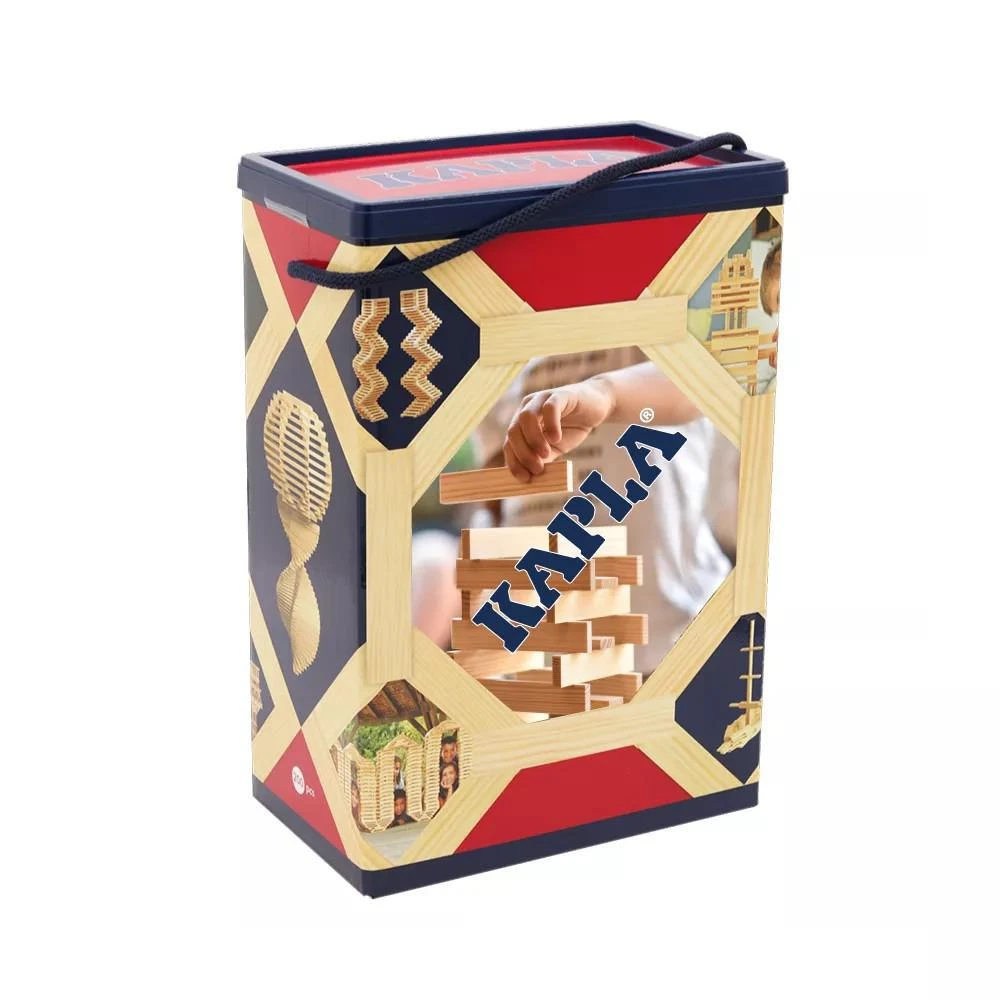 Kapla 200 Wooden Construction Blocks In Storage Box 3 Kapla 200 Wooden Construction Blocks In Storage Box