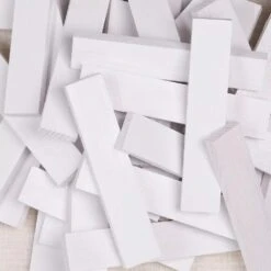 Kapla 40 Coloured Wooden Construction Blocks In A Square Box - White -Baby Products Store Kapla Kapla 40 Coloured Wooden Construction Blocks in a Square Box White Wooden Blocks 6