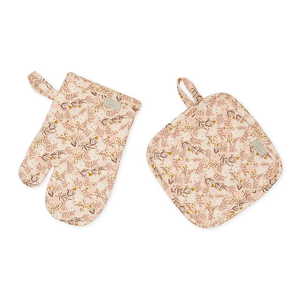 Cam Cam Copenhagen Kids Oven Glove And Pot Holder Play Set - GOTS Organic Cotton Aurora 3 Cam Cam Copenhagen Kids Oven Glove And Pot Holder Play Set - GOTS Organic Cotton Aurora