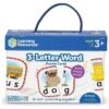Learning Resources 3-Letter Word Puzzle Cards -Baby Products Store Learning Resources 3 Letter Word Puzzle Cards