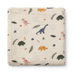 Liewood Ben Muslin Swaddle Print - Dino Mix