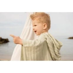 Little Dutch Beach Poncho - Green -Baby Products Store Little Dutch Beach Poncho Green Towels 3