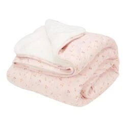 Little Dutch Cot Blanket - Little Pink Flowers