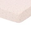 Little Dutch Fitted Sheet For Cotbeds 70 X 140-150cm - Little Pink Flowers