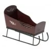 Maileg Miniature Sleigh - Red -Baby Products Store Maileg Miniature Sleigh Red Dollhouse Accessories