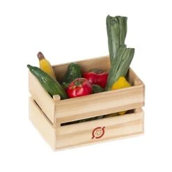 Maileg Miniature Veggies & Fruits In Crate