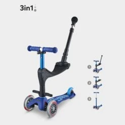 3in1 Trike Deluxe Push Along Scooter -Baby Products Store Micro Scooter 3in1 Trike Deluxe Push Along Scooter Scooters 7