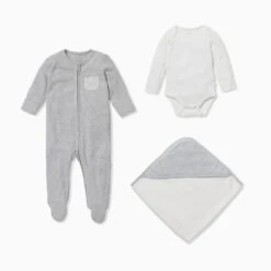 Soak And Sleep Set - Grey