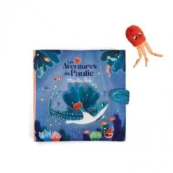 Moulin Roty Large Textile Activity Book - Les Aventures De Paulie -Baby Products Store Moulin Roty Large Textile Activity Book Les Aventures De Paulie Baby Activity Book 5