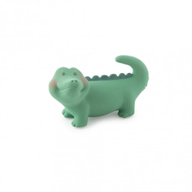 Moulin Roty Natural Rubber Crocodile For Teething Babies 3 Moulin Roty Natural Rubber Crocodile For Teething Babies