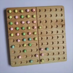 Natural Wood Hundred Math Board By Oyuncak House -Baby Products Store Natural Wood Hundred Math Board by Oyuncak House 3