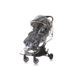 Roo Stroller Black & Gold -Baby Products Store OBABY Roo Stroller Black Gold Pushchairs Prams 4