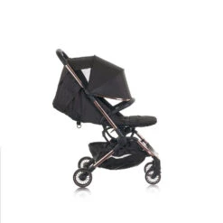Roo Stroller Black & Gold -Baby Products Store OBABY Roo Stroller Black Gold Pushchairs Prams 6